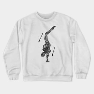 Rhythmic gymnastics with juggling Crewneck Sweatshirt